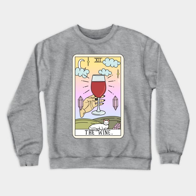 WINE READING Crewneck Sweatshirt by sagepizza